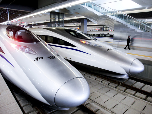 China High Speed Train From Hong Kong To Guilin