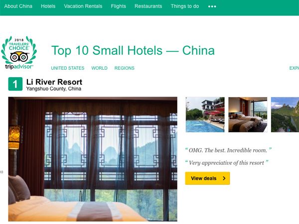 Best Small Hotels in China   TripAdvisor Travelersâ€™ Choice Awards